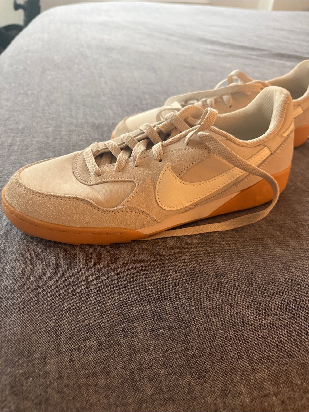 Nike Women’s Cream and Gum Low-Top Sneakers